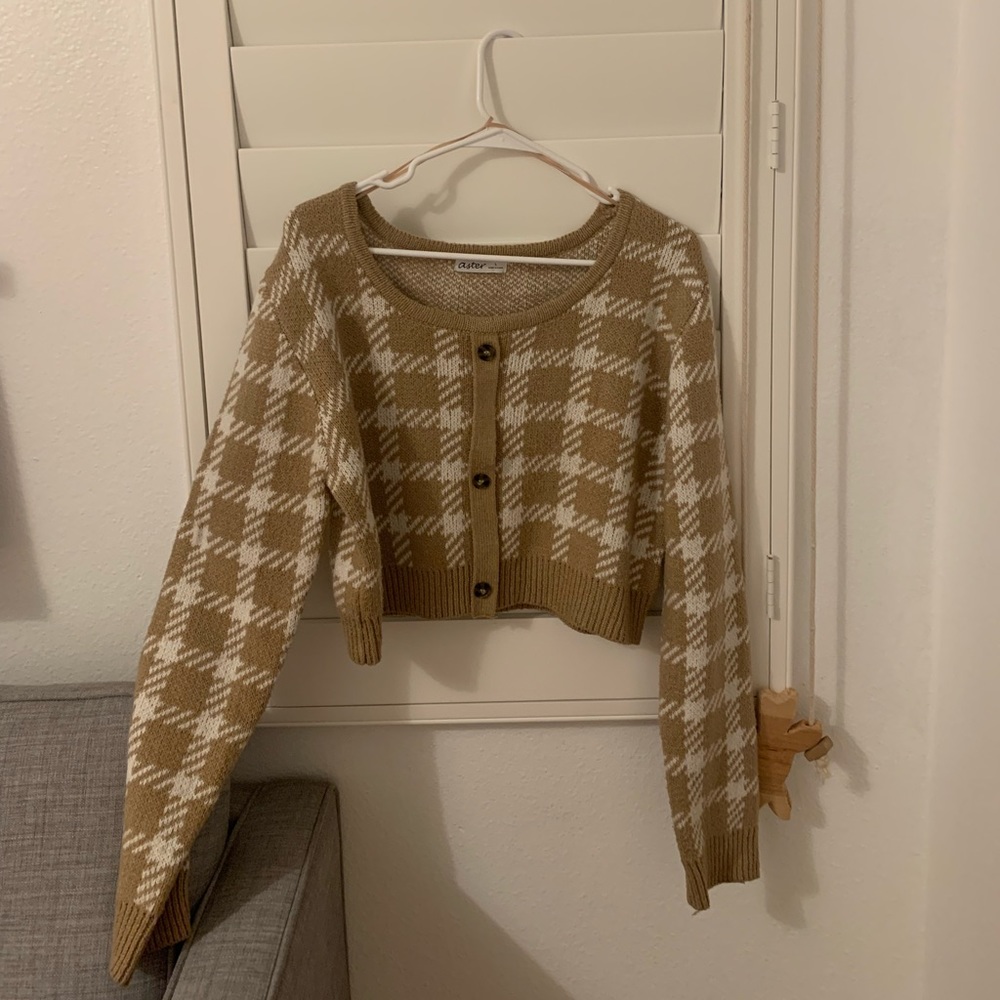 Plaid Sweater